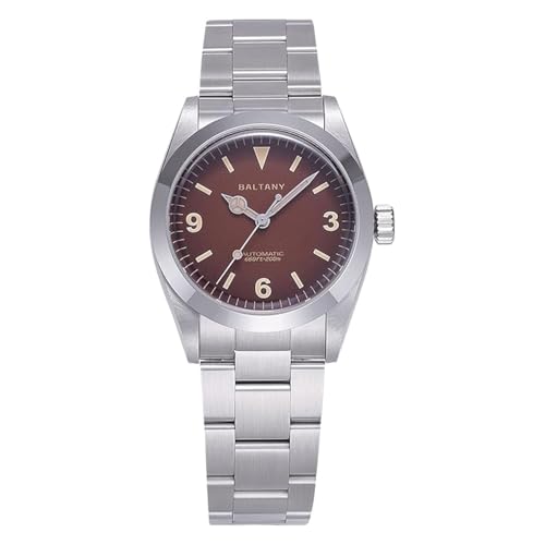 NIADI 1963 Explorer Hommage Uhren Tropisches Zifferblatt 200M Wasserdicht 316L Edelstahl Armband NH38 Automatische Retro Uhren, V 1 von NIADI