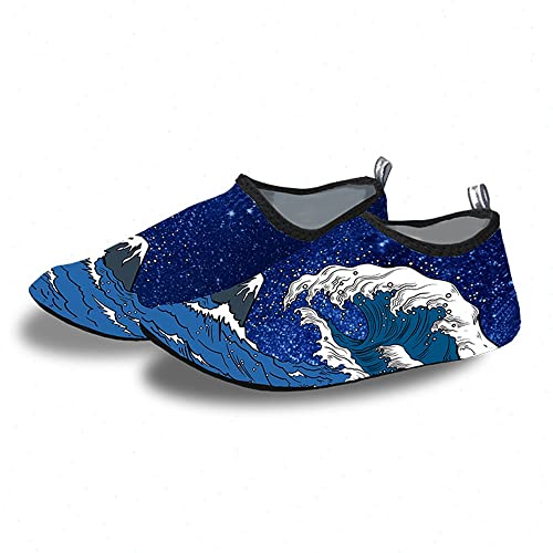 NIBESSER Badeschuhe Damen Schnelltrocknend Wasserschuhe Herren Aquaschuhe Schwimmschuhe Super Leicht Surfschuhe Strandschuhe von NIBESSER