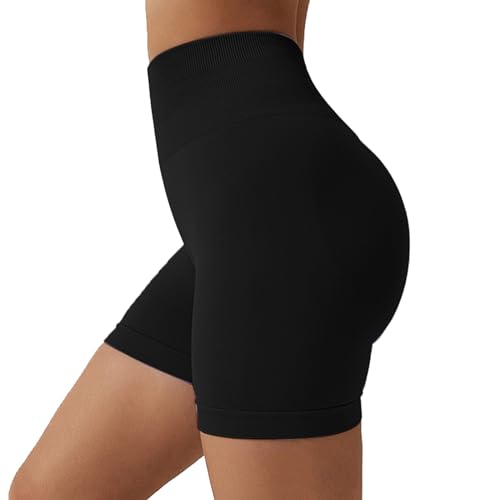 NIBESSER Gym Shorts Damen Booty Scrunch High Wasit Sporthose Leggings Workout Shorts Push Up Fitness Radlershorts von NIBESSER