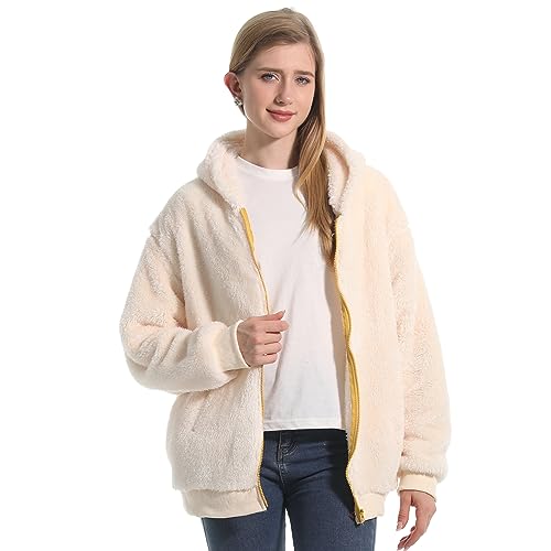 NIBESSER Home Hoodie Decke Damen Super Weiche Gemütliche Warme Riesen-Hoodie Geeignet Sweatshirt mit Reißverschluss Kapuzenpullover für Erwachsene von NIBESSER