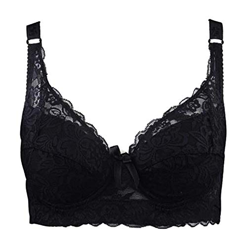 NIBESSER Sexy Damen BH Top Qualität Spitze V Push-up Bra Büstenhalter BH Große Größen Cup A B C D von NIBESSER