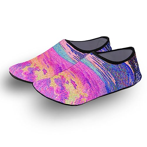 NIBESSER Unisex Badeschuhe Wasserschuhe Schnelltrocknend Aquaschuhe Barfuß Schuhe für Damen Herren Kinder Schwimmschuhe Super Leicht Surfschuhe Strandschuhe Outdoor Aqua Schuhe von NIBESSER