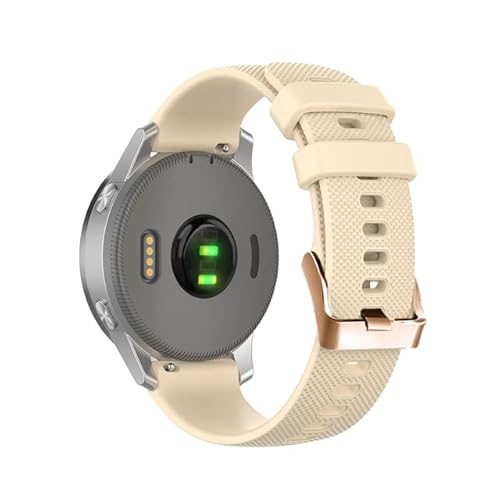 NIBYQ 20 mm Armband für Garmin Venu SQ Vivoactive 3, Silikonband für Forerunner 645 245 Vivomove HR Smartwatch-Armband, Watch4 classic 46MM, Achat von NIBYQ