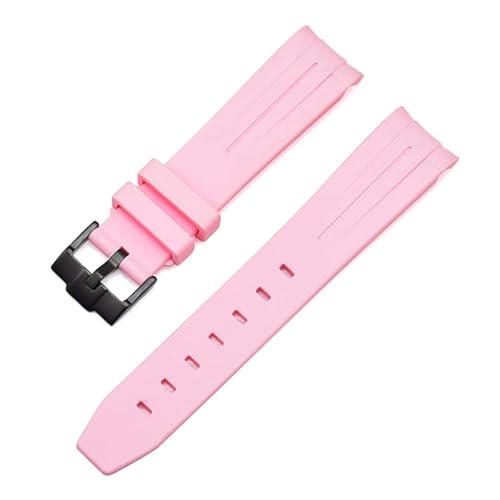 NIBYQ Gummi-Uhrenarmband für Rolex-Armband, 20 mm, 22 mm, 21 mm, Ersatz-Armbanduhr-Zubehör, 21 mm, Achat von NIBYQ