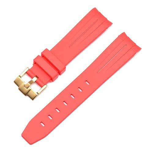 NIBYQ Gummi-Uhrenarmband für Rolex-Armband, 20 mm, 22 mm, 21 mm, Ersatz-Armbanduhr-Zubehör, 21 mm, Achat von NIBYQ