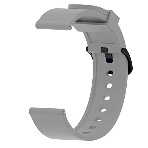 NIBYQ Smartwatch-Armband für Garmin Venu/Venu SQ, Silikon-Armband für Garmin Vivoactive 3/Forerunner 245 645 158 55, 20 mm, Achat von NIBYQ