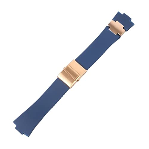 NIBYQ Uhrenarmband aus Silikon für Ulysse-Nardin Marine, wasserdichtes Gummi-Uhrenarmband, Sport, 25 x 12 mm, Herrenuhren, Sport, 25*12mm, Achat von NIBYQ