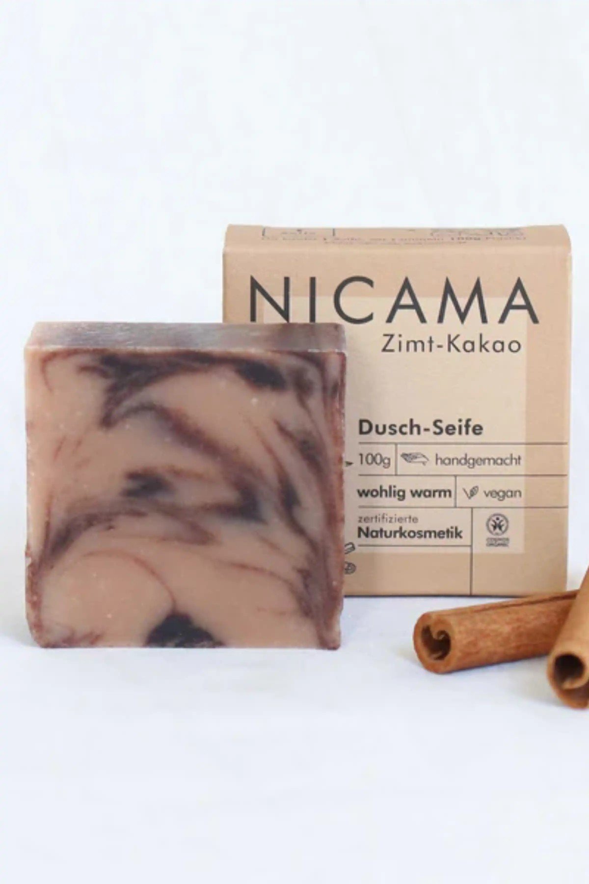 Dusch-Seife Zimt & Kakao von NICAMA