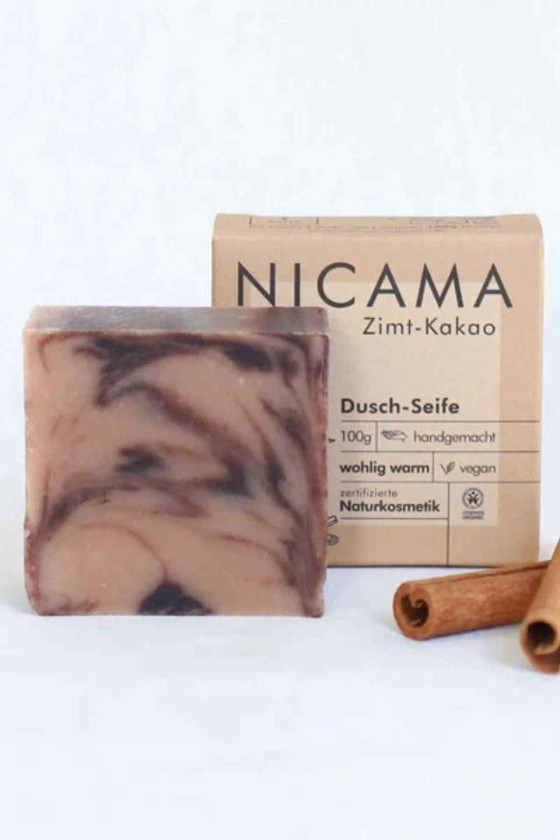 Dusch-Seife Zimt & Kakao von NICAMA