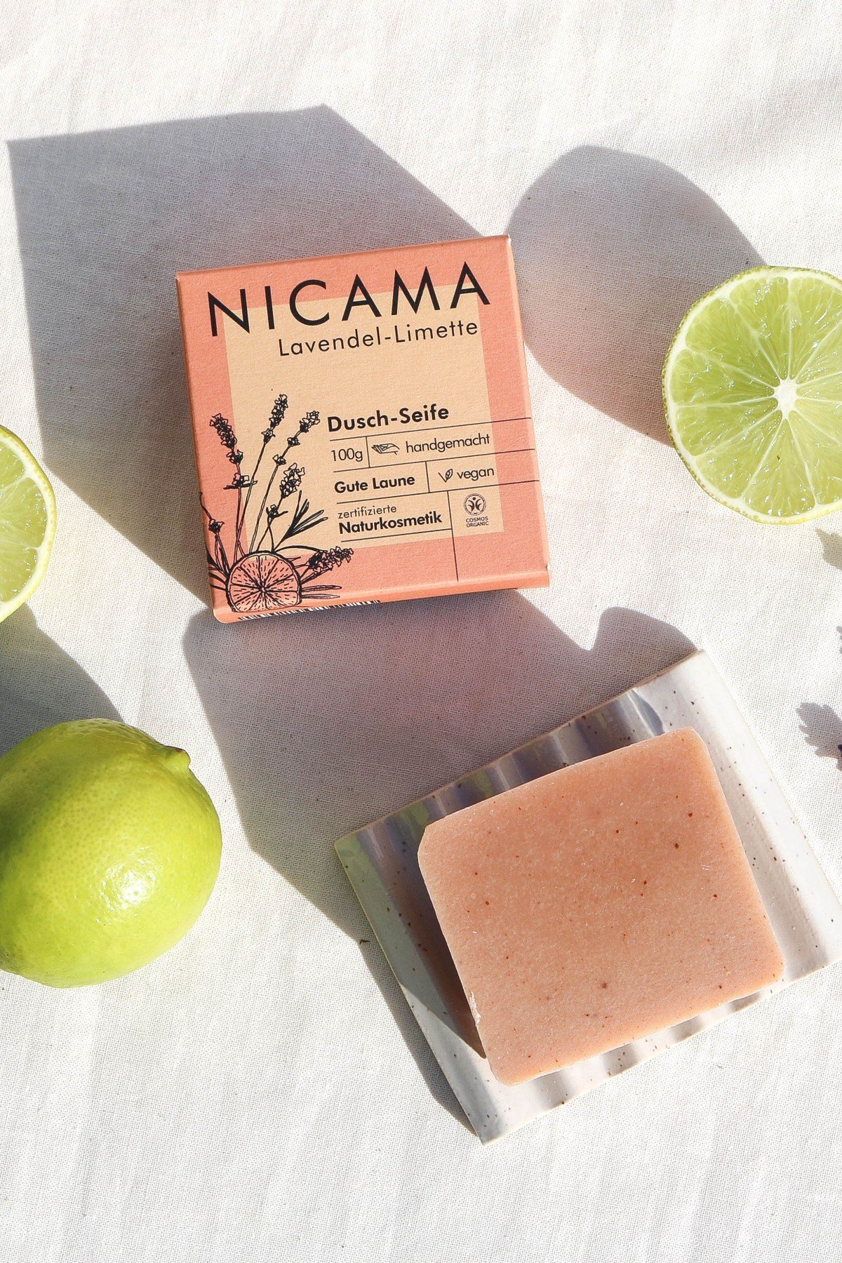 Seife Lavendel-Limette von NICAMA