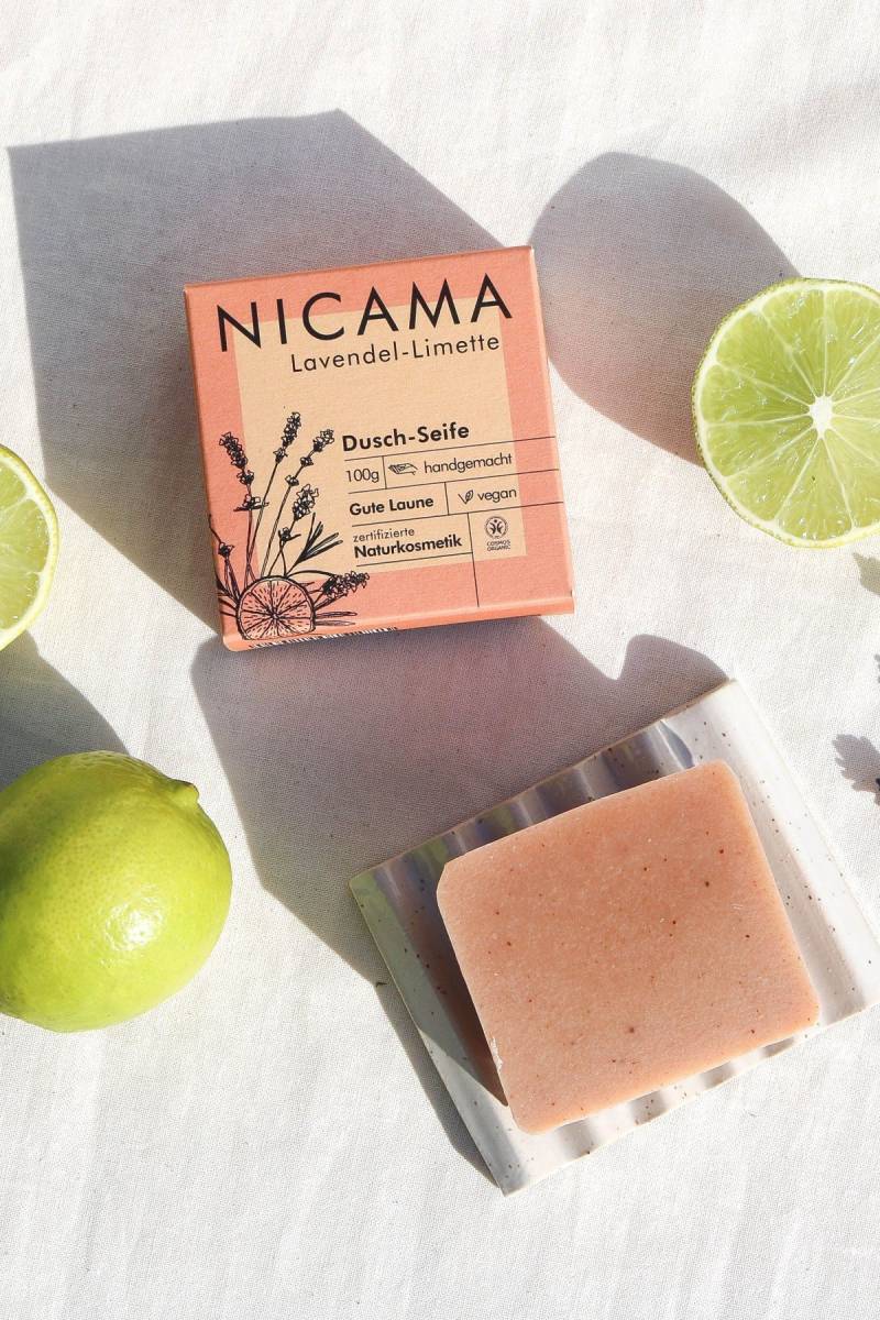 Seife Lavendel-Limette von NICAMA