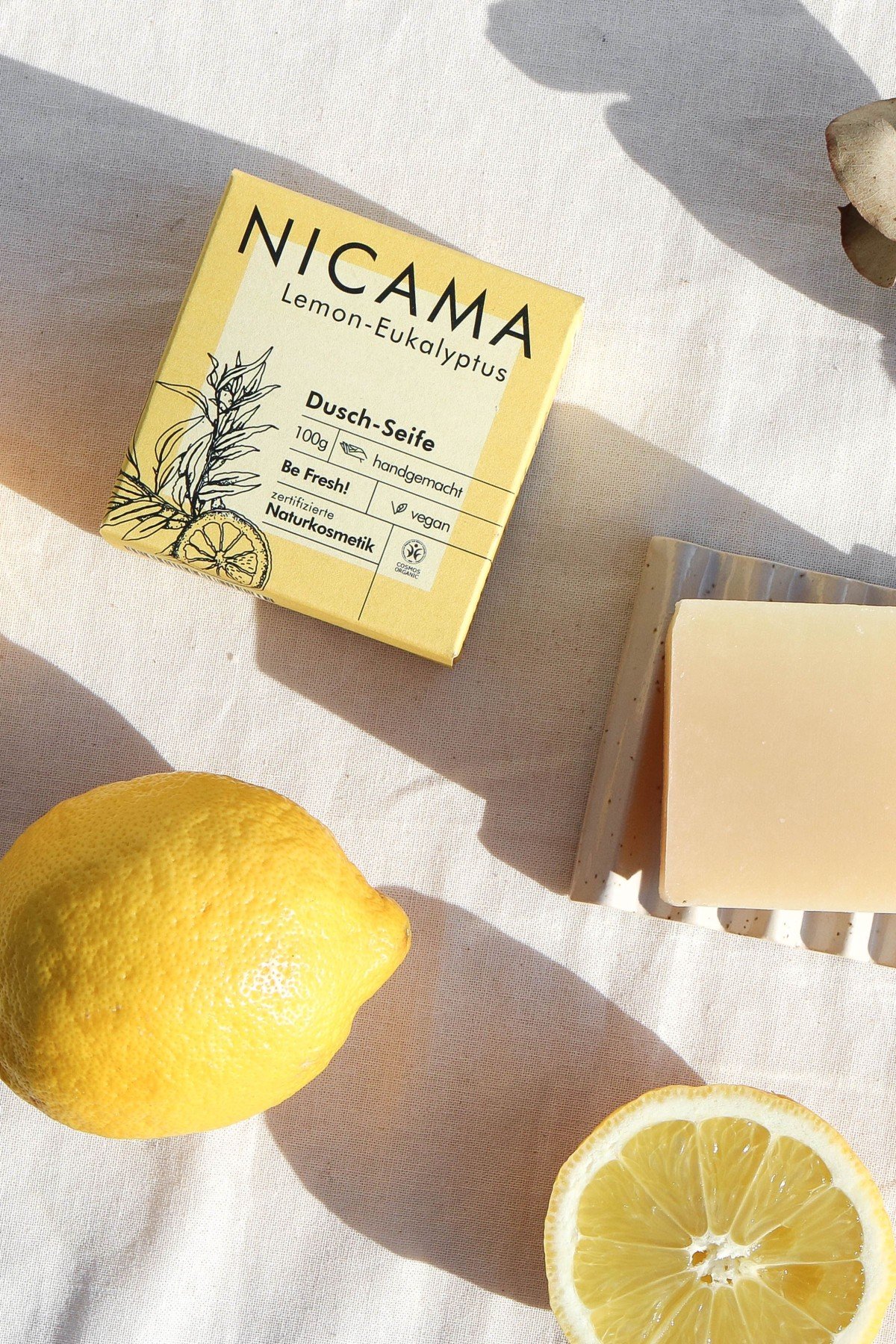 Seife Lemon-Eukalyptus von NICAMA