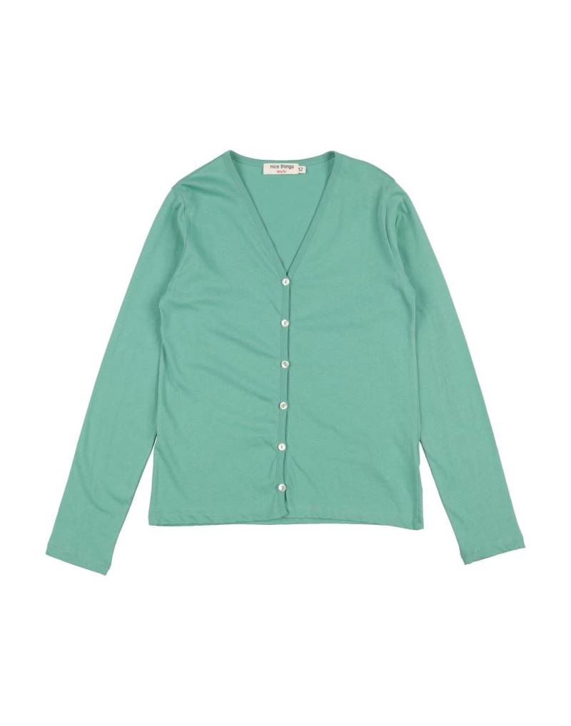 NICE THINGS MINI Strickjacke Kinder Grün von NICE THINGS MINI