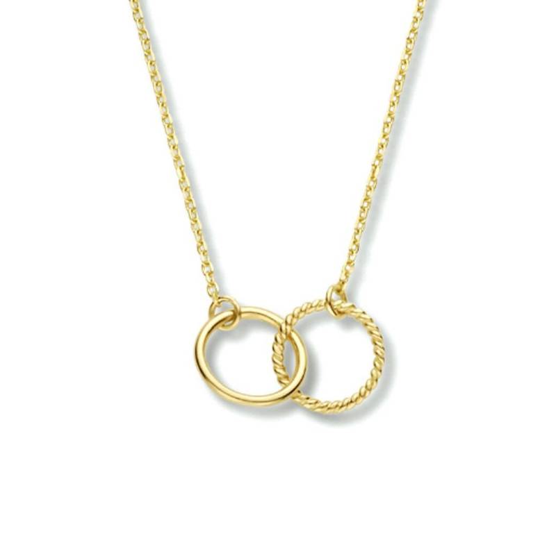 NICEANDnoble Collierkettchen 585er Gelbgold Collierkettchen 2 Ringe NICEANDnoble Collierkettchen 585er Gelbgold Collierkettchen 2 Ringe von NICEANDnoble