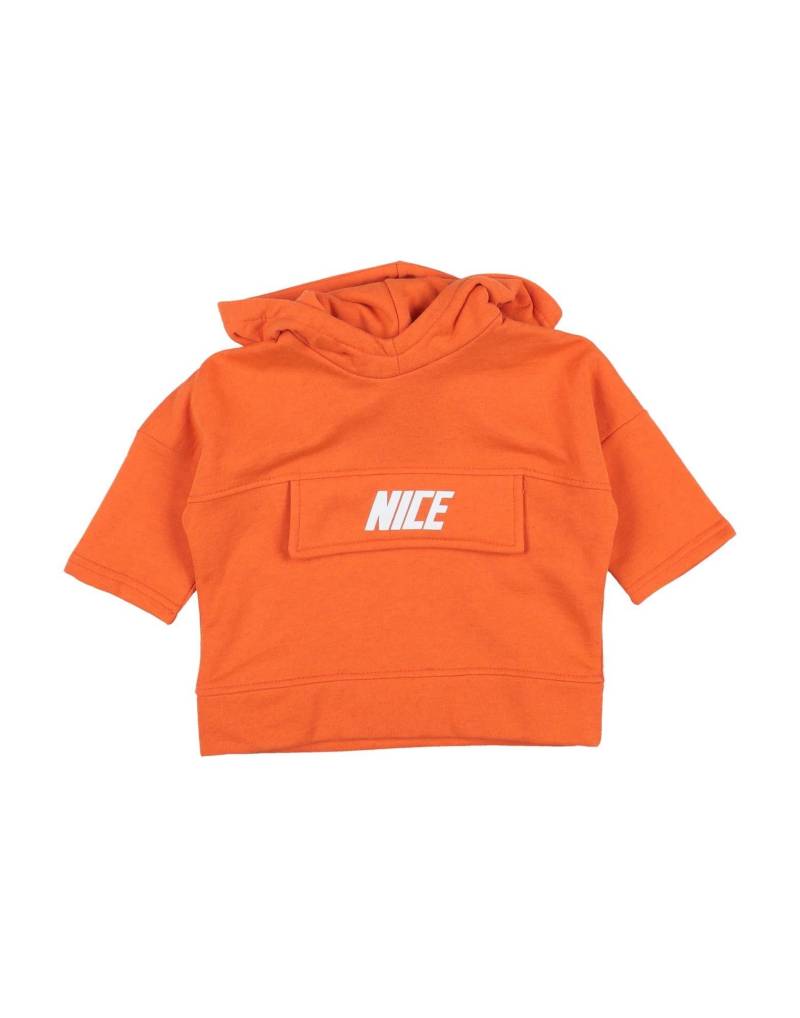 NICEBRAND Sweatshirt Kinder Orange von NICEBRAND