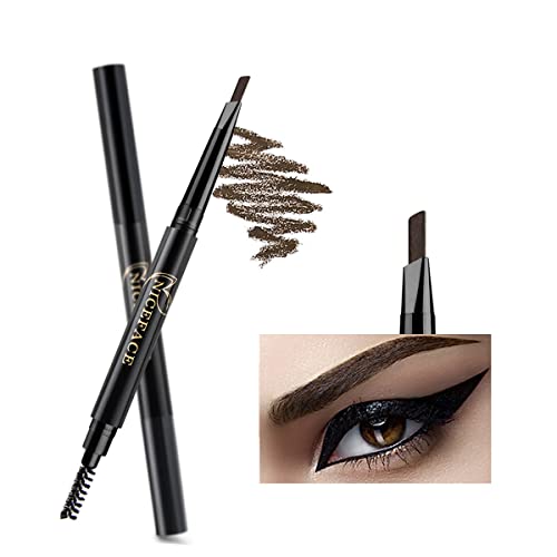 NICEFACE Augenbrauenstift Dunkelbraun Double Ended Precision Waterproof Brow (Dunkelbraun/Dark Brown # 2) von NICEFACE