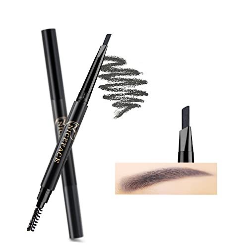 NICEFACE Augenbrauenstift Grau Double Ended Precision Waterproof Brow (Grau/Gray # 5) von NICEFACE