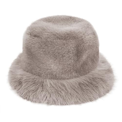 NICEYEA Damen Pelzmütze Fellmütze Plüsch Fischermütze Kunstfell Wintermütze Faux Fuchs Ohrenwärmer Mütze Fellmütze Vlies Pelzmütze Wintermütze Damenmütze Eleganter Kosakenstil NICEYEA Damen Pelzmütze Fellmütze Plüsch Fischermütze Kunstfell Wintermütze Faux Fuchs Ohrenwärmer Mütze Fellmütze Vlies Pelzmütze Wintermütze Damenmütze Eleganter Kosakenstil von NICEYEA