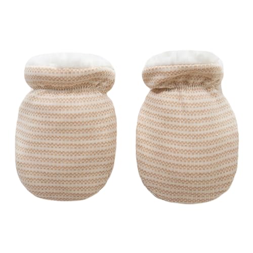 Neugeborenes Baby Warme Fleece Handschuhe Kratzfäustlinge Winter Säugling Baby Jungen Mädchen Anti Scratch Baumwolle Fausthandschuhe Warm Gloves für 0-12 Monate von NICEYEA