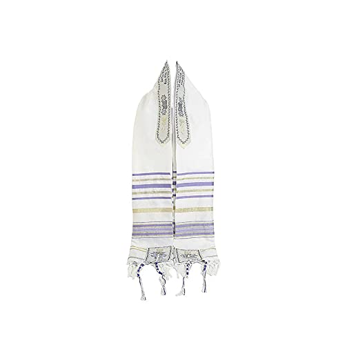 Tallit Gebetsschal Messianischer Christlicher Tallit Messianic Tallits Gebet Schal Gebetsmantel Jerusalem Tallit Schal jüdischer christlicher Tallit Gebetsschal Geschenke für Männer und Frauen von NICEYEA