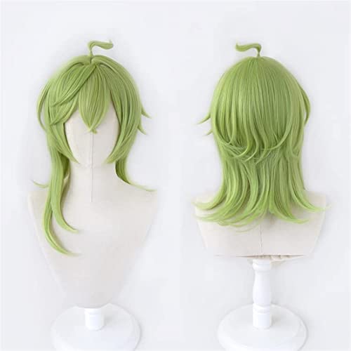 NICHANGHUA 35 cm Kurze, gerade, dunkelblaue, Ombre-Violette Yelan-Frauen-Cosplay-Perücken for mit kostenloser Perückenkappe for Halloween-Partys (Farbe : Collei) von NICHANGHUA