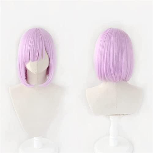 NICHANGHUA 40cm Länge Rosa o Frauen Perücken Hitzebeständige Cosplay Perücken for Anime (Farbe : Fiona Night Veil) von NICHANGHUA