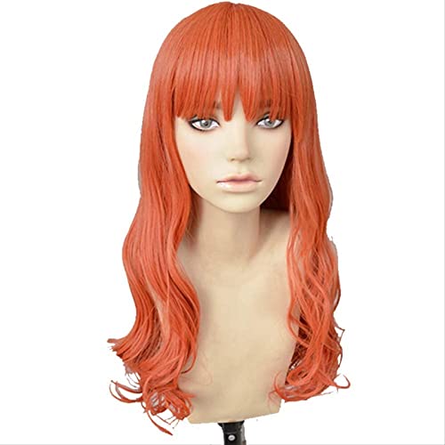 NICHANGHUA Game Fire Emblem Echoes Celica Cosplay Perücke 60 cm lang orange rot hitzebeständiges Synthetisches Haarperücken + Perückenkappe NICHANGHUA Game Fire Emblem Echoes Celica Cosplay Perücke 60 cm lang orange rot hitzebeständiges Synthetisches Haarperücken + Perückenkappe von NICHANGHUA