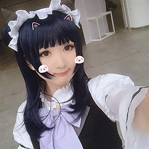 NICHANGHUA LoveLive Sunshine Tsushima Yoshiko Cosplay Perücke Liebe Leben live yohane hitzebeständige synthetische Haar Perücken + Perückenkappe von NICHANGHUA