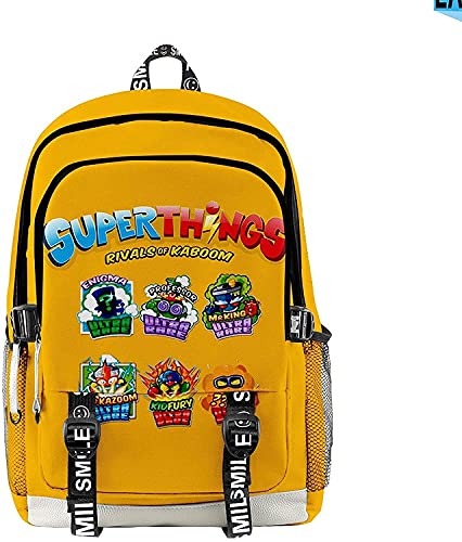 Anime Superzings 3D Digitaldruck Kinder Rucksack Oxford Tuch Männer Frauen Kinder Geschenke (Su-z4,40*28*17cm (16zoll)) von NICHIYO