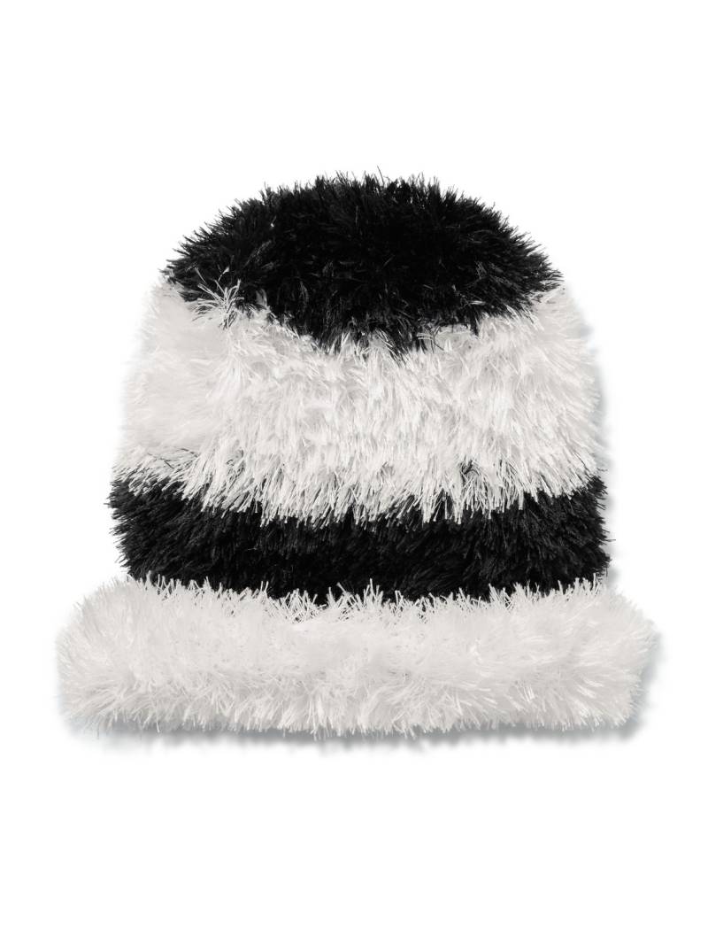 NICHOLAS DALEY - Oversized Striped Brushed-Knit Beanie - Men - Multi von NICHOLAS DALEY