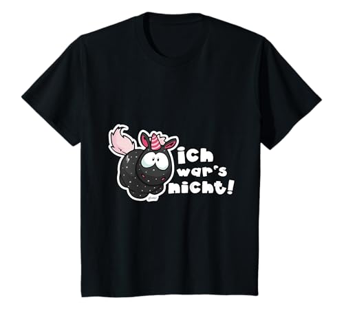 Kinder Kinder T-Shirt Einhorn "Ich wars nicht" design by NICI T-Shirt von NICI