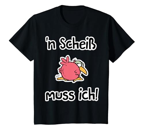 Kinder Kinder T-Shirt "n Scheiß muss ich!" design by NICI von NICI