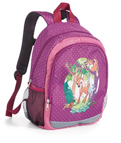 NICI 49218 Magical Forest 32x22x10cm bunt-Nachhaltiger Mädchen und Jungen-Rucksack mit verstellbaren Schulterriemen von NICI