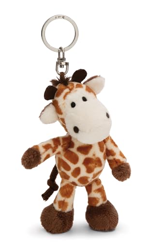 NICI Schlüsselanhänger Giraffe 10cm - braun - Treuer-Begleiter für Rucksack oder Tasche, Schlüsselhalter für klein und Groß | 61852 von NICI