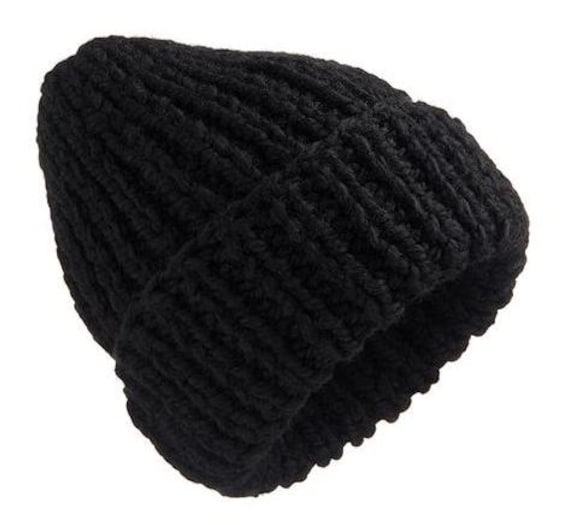 Sehr Dicke Grobstrick Mütze Schwarz Secret Beanie Handgestrickte Handgefertigt Sehr Dicke Grobstrick Mütze Schwarz Secret Beanie Handgestrickte Handgefertigt von NICNIEROBIENIE