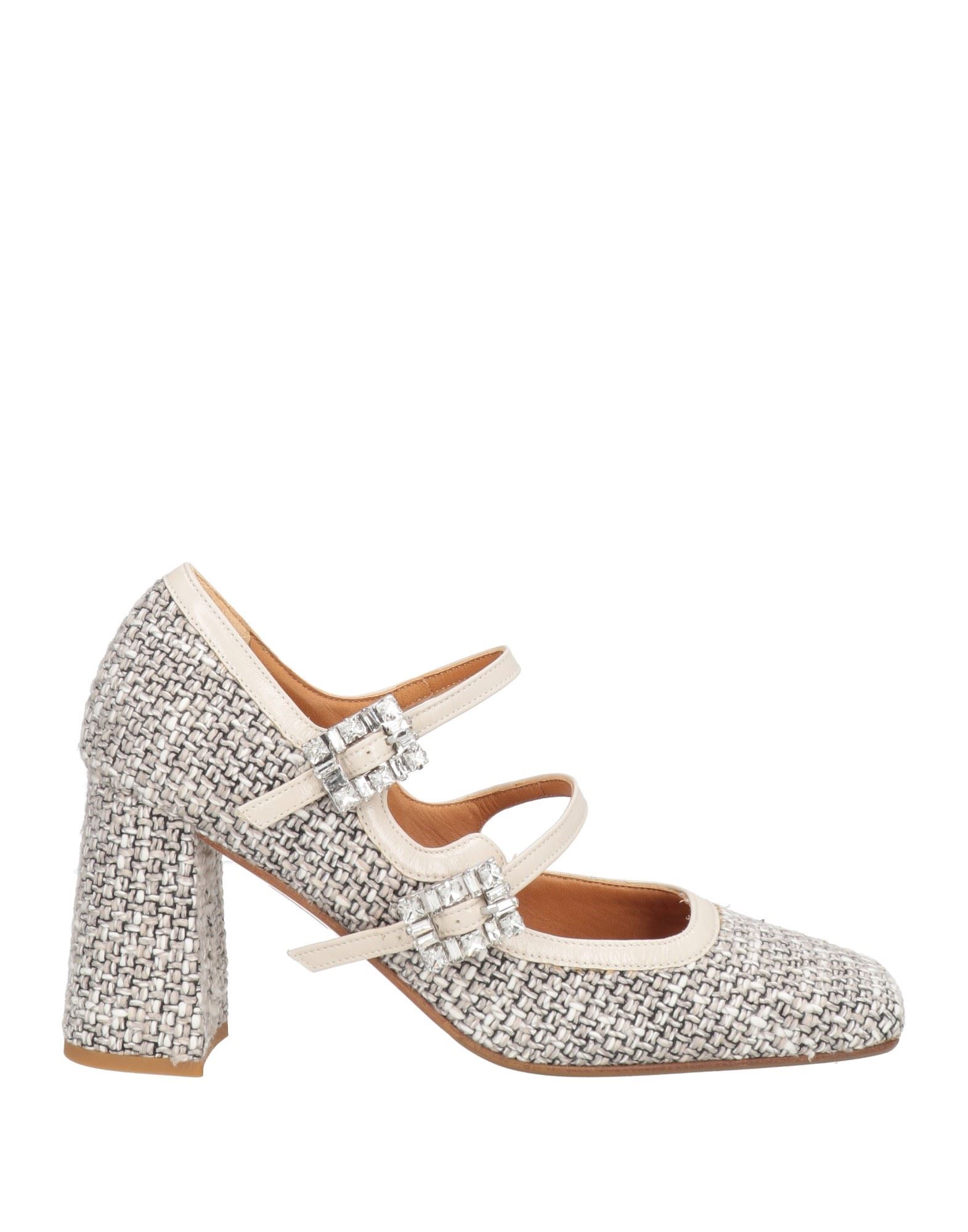 NICOLE BONNET Paris Pumps Damen Hellgrau NICOLE BONNET Paris Pumps Damen Hellgrau von NICOLE BONNET Paris