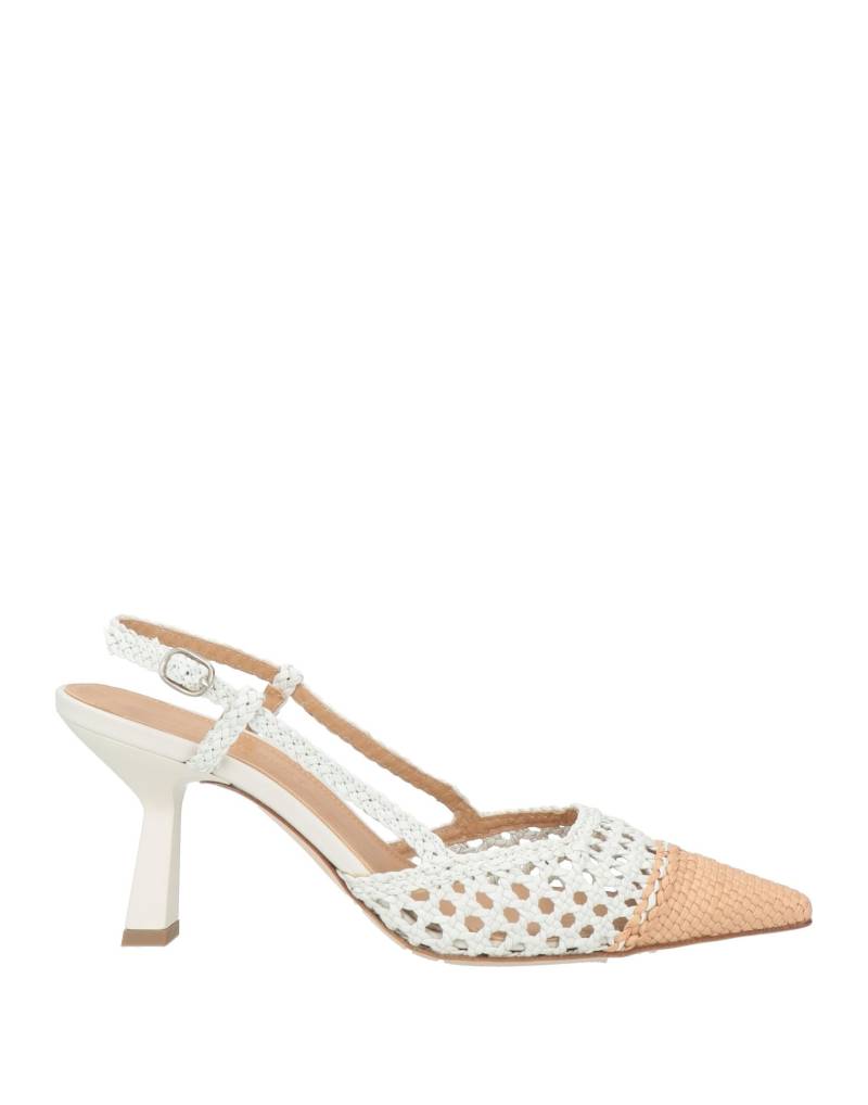 NICOLE BONNET Paris Pumps Damen Weiß von NICOLE BONNET Paris
