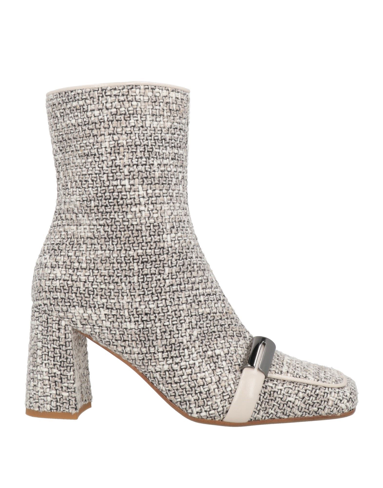 NICOLE BONNET Paris Stiefelette Damen Grau NICOLE BONNET Paris Stiefelette Damen Grau von NICOLE BONNET Paris