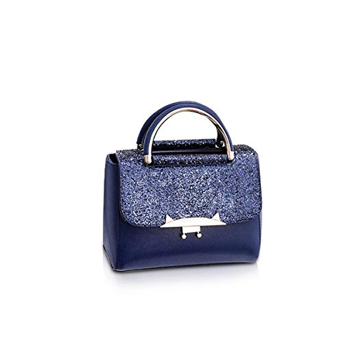 NICOLE & DORIS Damen Handtaschen Top-Griff Designer Geschenk Messenger Bags Pailletten Handtasche Umhängetaschen Braut Hochzeit Party Taschen Saphirblau NICOLE & DORIS Damen Handtaschen Top-Griff Designer Geschenk Messenger Bags Pailletten Handtasche Umhängetaschen Braut Hochzeit Party Taschen Saphirblau von NICOLE & DORIS