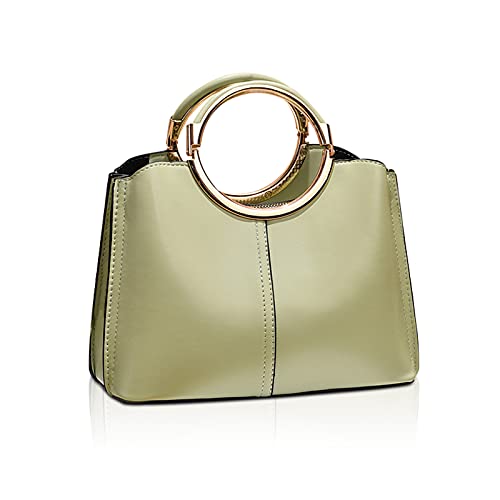 NICOLE & DORIS Damen Henkeltaschen Elegante Frauen Umhängetasche mit Top Griff Mehreren Fächern Designer Tasche Klein Mode Schultertasche Handytasche PU Leder Grün NICOLE & DORIS Damen Henkeltaschen Elegante Frauen Umhängetasche mit Top Griff Mehreren Fächern Designer Tasche Klein Mode Schultertasche Handytasche PU Leder Grün von NICOLE & DORIS