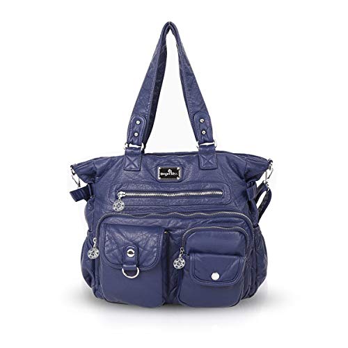 NICOLE & DORIS Damen Schultertaschen Casual Hobo Taschen Crossbody Multi Taschen Blau von NICOLE & DORIS