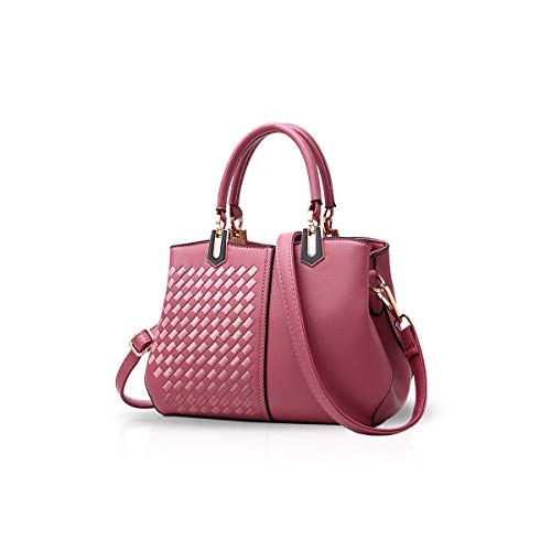 NICOLE&DORIS Frau Dame Handtaschen Schultertasche Taschen Shopper Umhängetasche PU Dunkelrosa A NICOLE&DORIS Frau Dame Handtaschen Schultertasche Taschen Shopper Umhängetasche PU Dunkelrosa A von NICOLE & DORIS