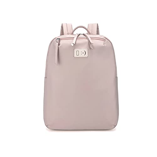 NICOLE & DORIS Leichter Laptop Rucksack Damen Groß Rucksack mit Mehreren Taschen Rucksack für Schule College Rucksack 13.3 Zoll Schulrucksack Gepäck Rucksäcke für Business Arbeit Reisen Rosa von NICOLE & DORIS