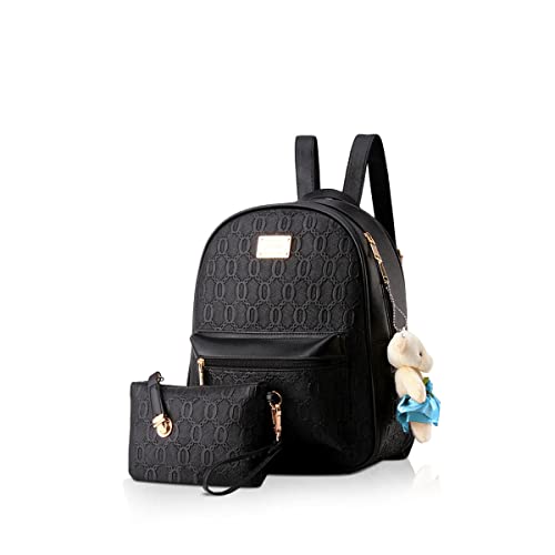 NICOLE&DORIS Rucksack für Damen Mode Rucksack Anti-Diebstahl Schultaschen Daypack Damen Handtaschen 2er Mädchen Rucksack Set von NICOLE & DORIS