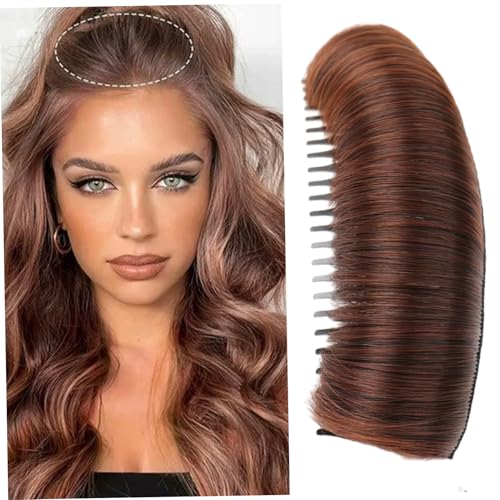 Haarstöße für Volumeneinsatz, natürliche unsichtbare flauschige Haarpolster, waschbarer Clip auf Perücken Styling -Einsatzwerkzeug für Frauen Mädchen, Beulen für Volumen von NIDONE
