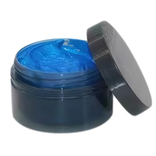 Temporäre Haarfarbe Einweg eindimensionierbar temporäres Haarfarbstoff Wasserlösliches Wachsfarbe Schnell Trocknen aus Washing Out Mehrzweck für Kinder Frauen Männer verwenden blau, Farbstoff von NIDONE