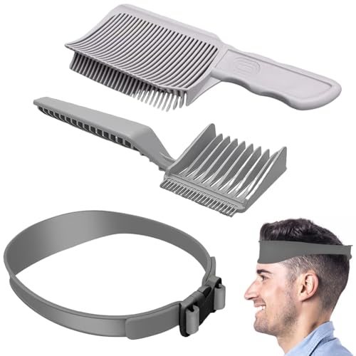 Haarschneidekamm Set, Verstellbare Fade Kamm Haare Schneiden übergang Barber Kamm, Haarschneide Schablone Verstellbare Haarschneide Schablone Silikon Haarschneide Schablone für Herren Salon Haarschneidekamm Set, Verstellbare Fade Kamm Haare Schneiden übergang Barber Kamm, Haarschneide Schablone Verstellbare Haarschneide Schablone Silikon Haarschneide Schablone für Herren Salon von NIEEKRUN