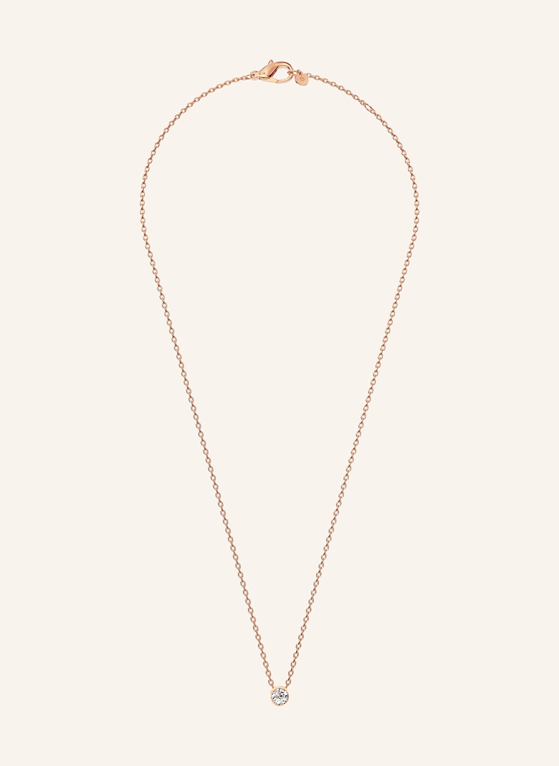 Niessing Kette Brillant Akzent rosegold von NIESSING