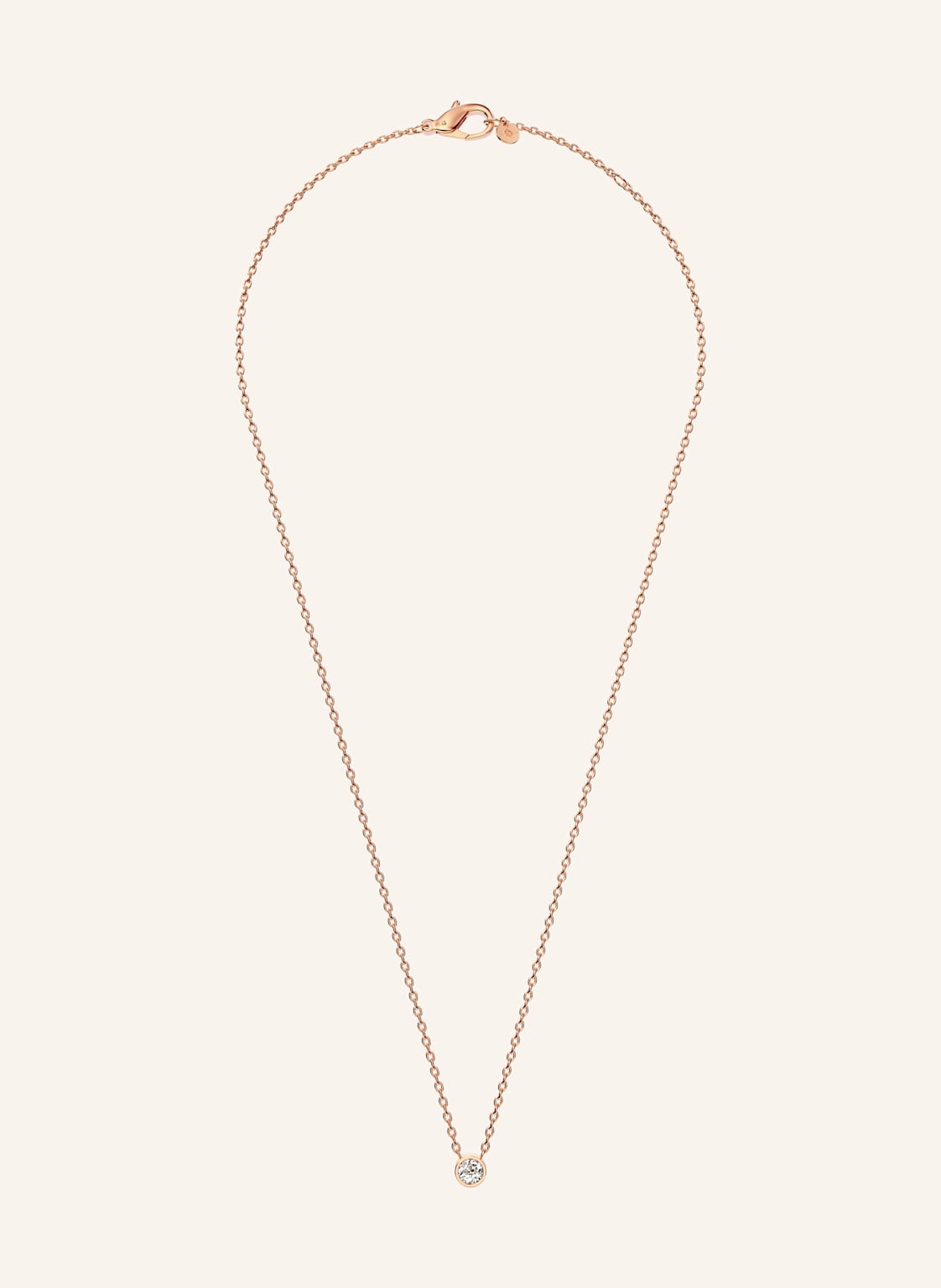 Niessing Kette Brillant Akzent rosegold von NIESSING