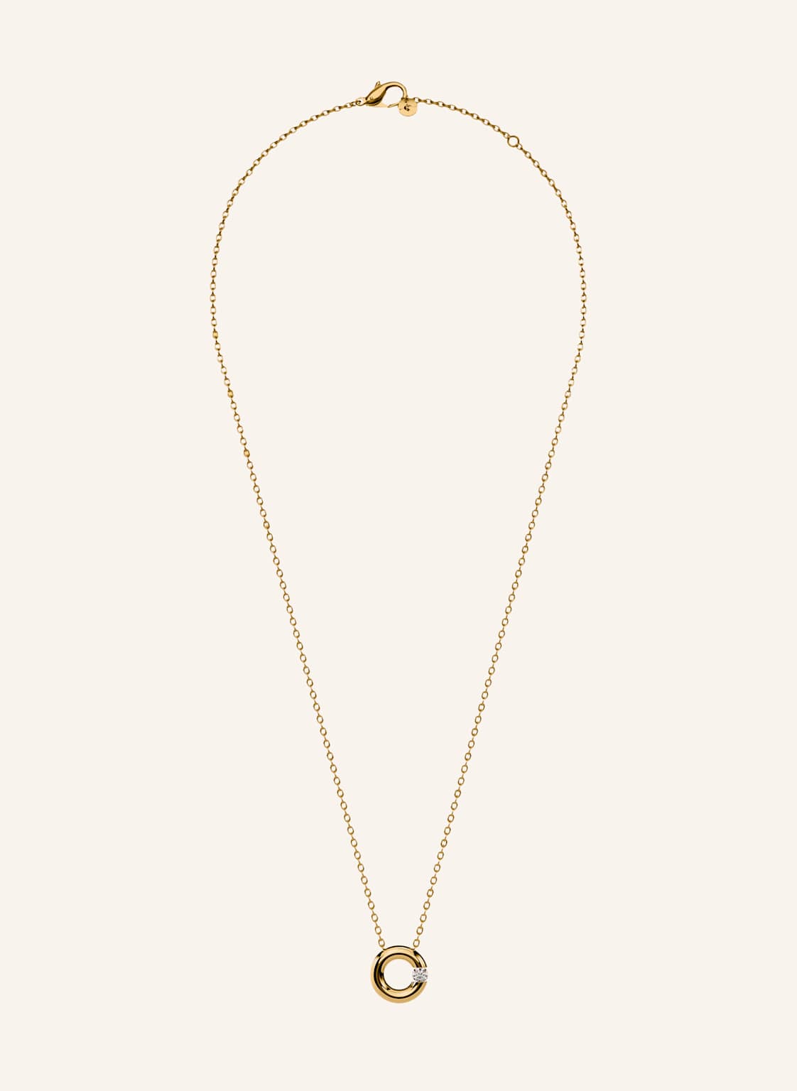 Niessing Kette Spannring® gold von NIESSING